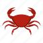 animal, claw, crab, crustacean, ocean, sea, seafood 