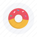 donut, food, grocery, police, snack, sweet