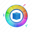 icons, 3d icon color, 3d color wells, 3d, wells, color, colors, 3d colors