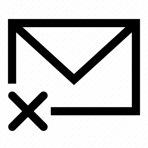 Mail, delete icon - Download on Iconfinder on Iconfinder