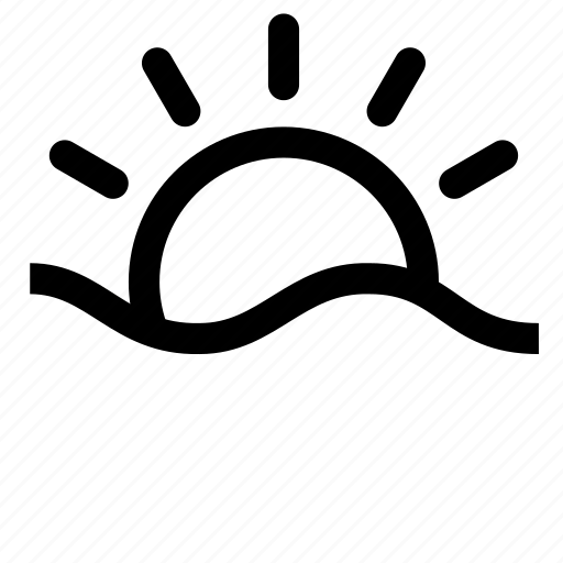 Fog, sun icon - Download on Iconfinder on Iconfinder