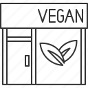 vegan, shop, store, food, business