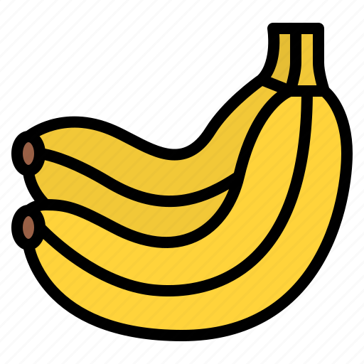 Banana, vegan, fruit, vegetarian, diet icon - Download on Iconfinder