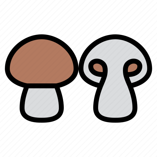 Mushroom, vegan, vegetable, vegetarian, diet icon - Download on Iconfinder