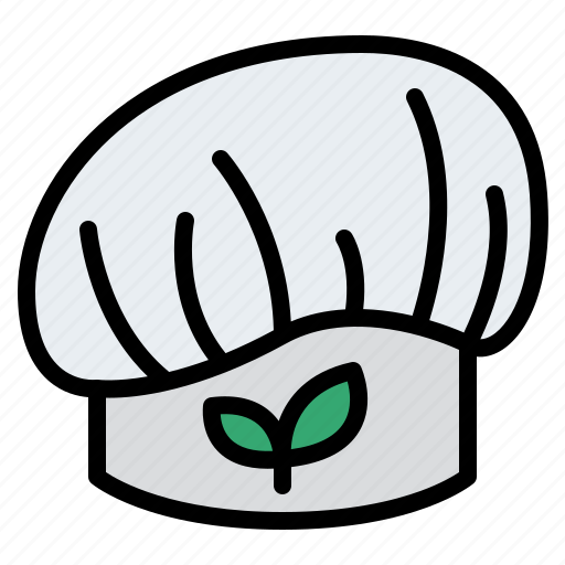 Vegan, chef, hat, healthy, food, cooking icon - Download on Iconfinder
