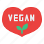 love, vegan, heart, vegetarian, healthy 
