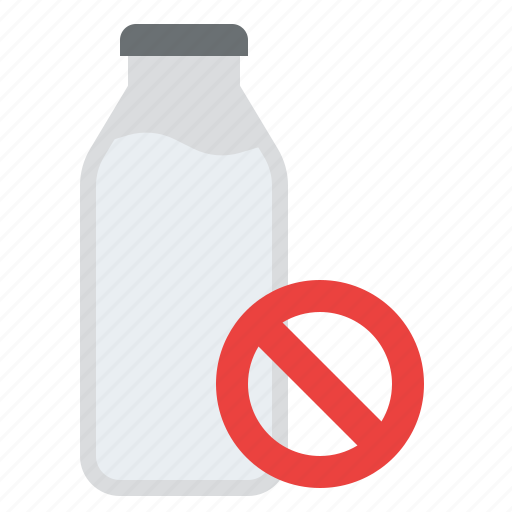 No, milk, prohibit, healthy, vegan icon - Download on Iconfinder