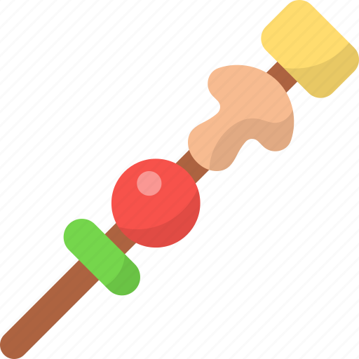 Barbeque, skewer, barbecue, brochette, bbq, grilled icon - Download on Iconfinder