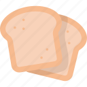 breads, loaf, slice of bread, food, breakfast, bakery