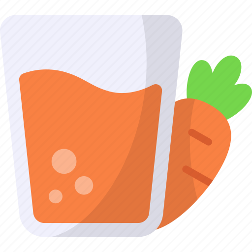 Carrot juice, healthy drink, nutrition, diet, vegetarian, vegan icon - Download on Iconfinder