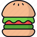 vegan burger, vegan food, vegetarian, meal, fast food