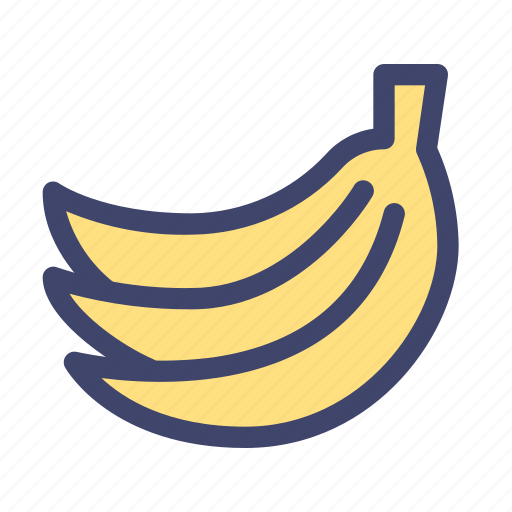 Fruit, vegetable, organic, banana icon - Download on Iconfinder