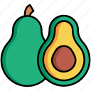 avocado, vegetable, food, healthy