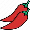 chili, pepper, spicy, hot