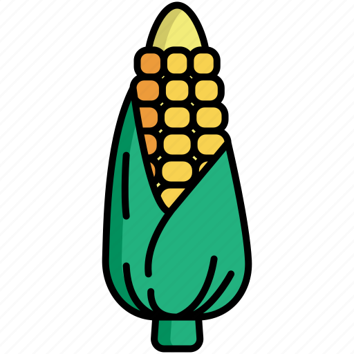 Corn, vegetable, food, maize icon - Download on Iconfinder