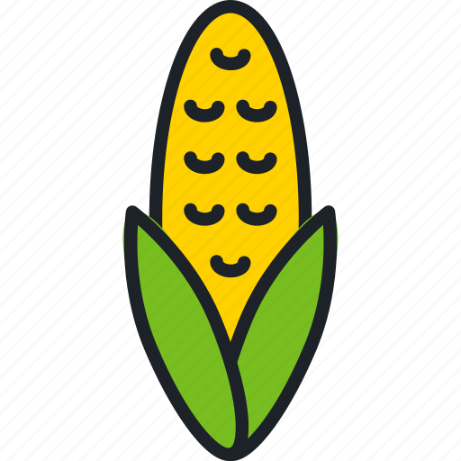 Corn, food, vegetable, healthy, organic, agriculture icon - Download on Iconfinder