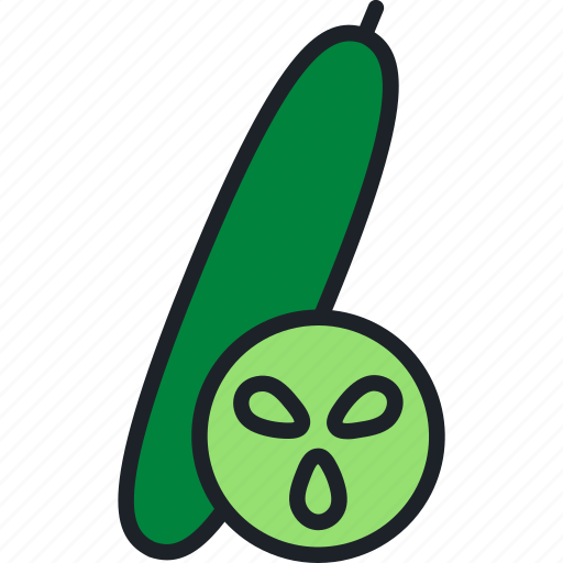 Cucumber, vegetable, food, healthy, pickle, organic icon - Download on Iconfinder