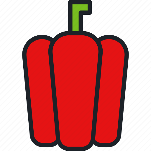 Paprika, pepper, vegetable, food, healthy, organic, spice icon - Download on Iconfinder