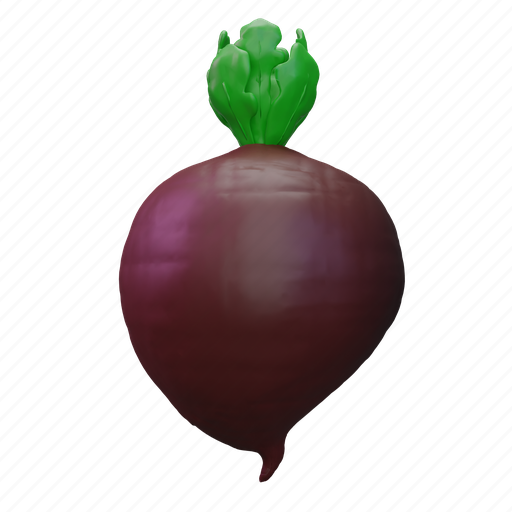 Black, radish, food, fresh, vegetable, vegetarian, healthy 3D illustration - Download on Iconfinder
