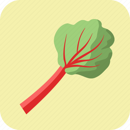 Diet, food, healthy, nutrition, rhubarb, vegetable, vegetarian icon - Download on Iconfinder