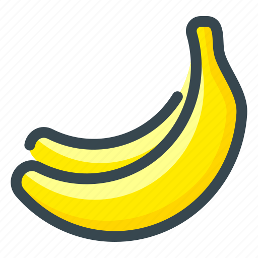 Bananas, food, fruits icon - Download on Iconfinder