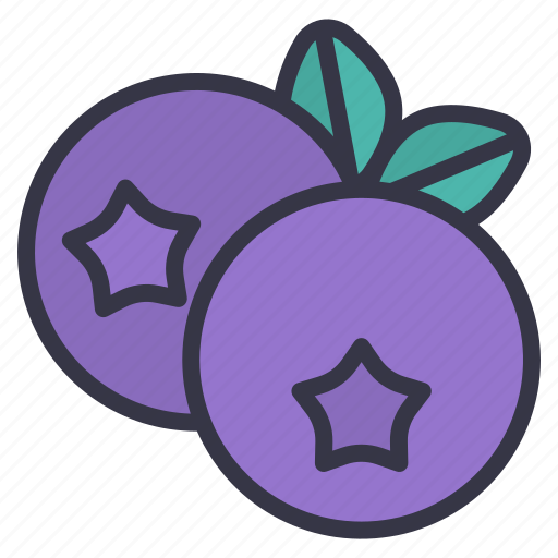 Seasonal, vegetables, fruits, food, blueberry, berry, berries icon - Download on Iconfinder