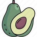 avocado, fresh, food, healthy