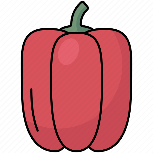Bellpepper, pepper, fresh, vegetable icon - Download on Iconfinder