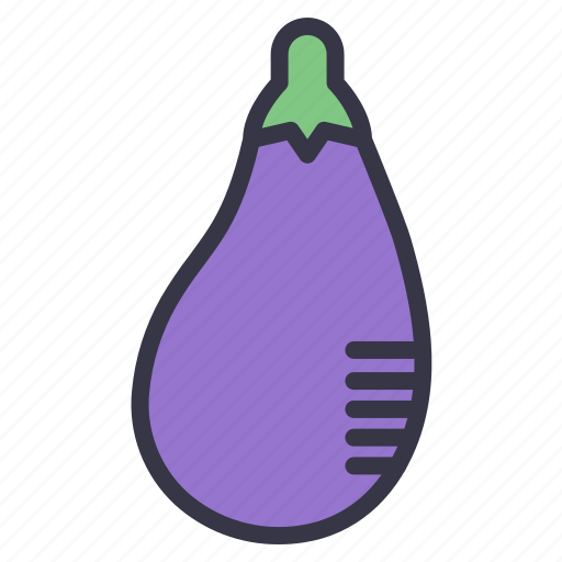 Fall, seasonal, food, vegetables, fruits, eggplant icon - Download on Iconfinder