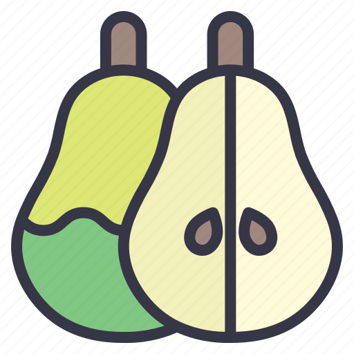 Fall, seasonal, food, vegetables, fruits, pear, shurb icon - Download on Iconfinder
