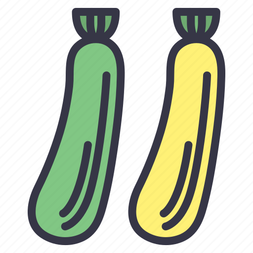 Fall, seasonal, food, vegetables, zucchini, squash, cucumber icon - Download on Iconfinder