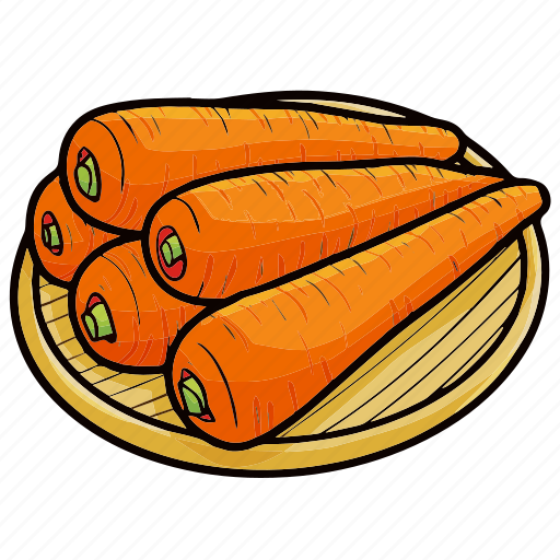 Carrots, vegetable, food, kitchen, healthy, vegetarian icon - Download on Iconfinder