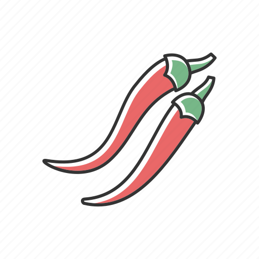 Chili, ingredient, mexican, pepper, spicy, vegetable, vegetarian icon - Download on Iconfinder