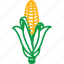 baby corn, sweet corn, sweet corn salad, sweet corn soup, vegetables icon 
