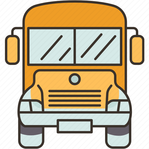 Bus, school, student, transport, public icon - Download on Iconfinder
