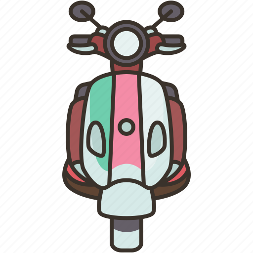 Scooter, motorcycle, motorbike, transportation, vehicle icon - Download on Iconfinder
