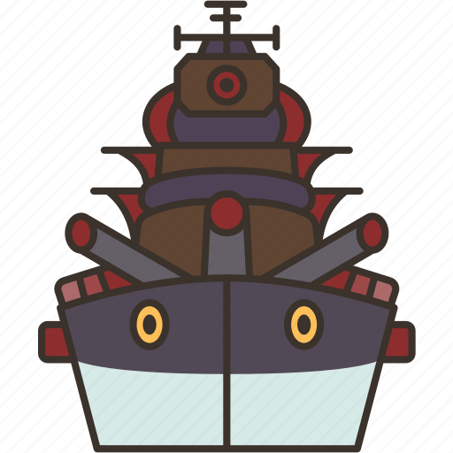 Warship, navy, marine, military, army icon - Download on Iconfinder