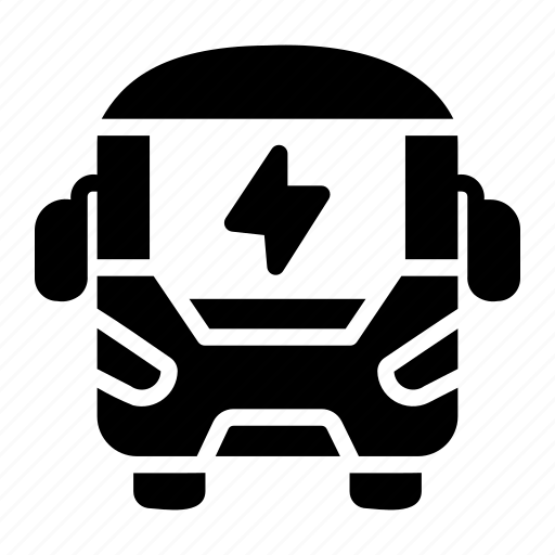Electric, bus, car, vehicle, public, transport, passenger icon - Download on Iconfinder