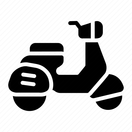 Vespa, scooter, motorbike, vehicle, transport, shipping, delivery icon - Download on Iconfinder