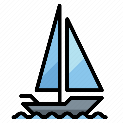 Boat, cruise, marine, sailboat, ship, vessel icon - Download on Iconfinder
