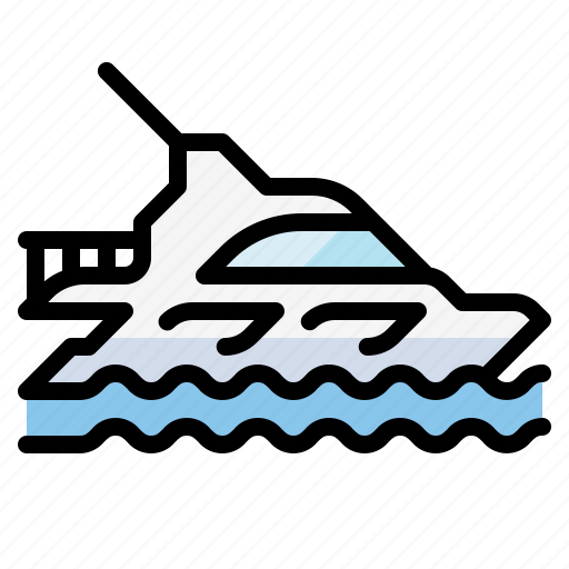 Boat, cruise, marine, ship, vessel, yacht icon - Download on Iconfinder