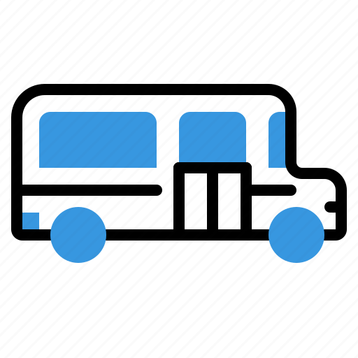 Bus, coach, omnibus, school, transport, transportation icon - Download on Iconfinder