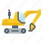 construction, dig, excavator, loader, machine, machinery, vehicle 
