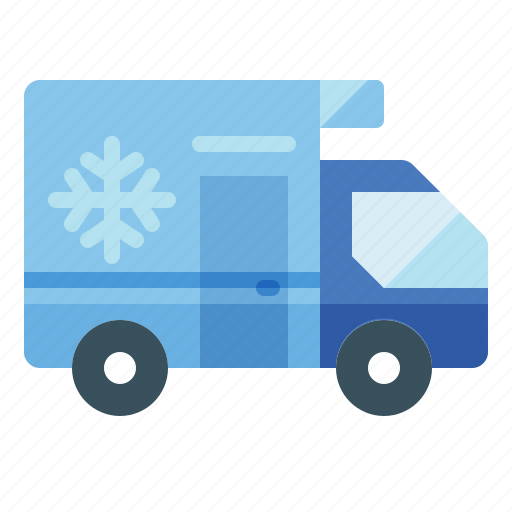 Cargo, delivery, refrigerated, transport, truck, vehicle icon - Download on Iconfinder