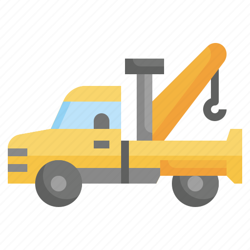 Towing, service, car, truck icon - Download on Iconfinder