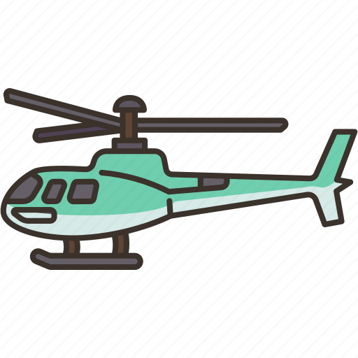 Helicopter, propeller, chopper, aircraft, aviation icon - Download on Iconfinder