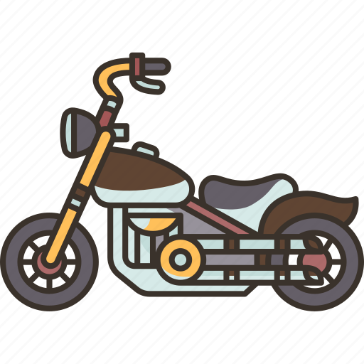 Chopper, rider, motorbikes, vehicle, travel icon - Download on Iconfinder