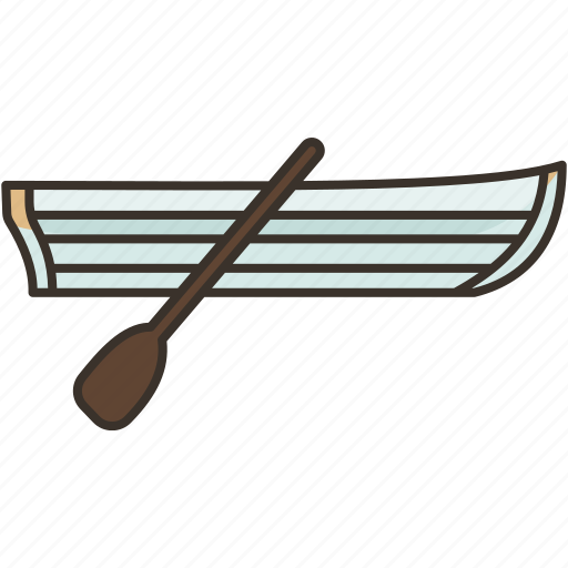 Dinghy, rowing, boat, paddles, sport icon - Download on Iconfinder