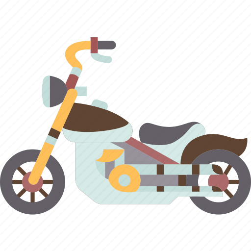 Chopper, rider, motorbikes, vehicle, travel icon - Download on Iconfinder