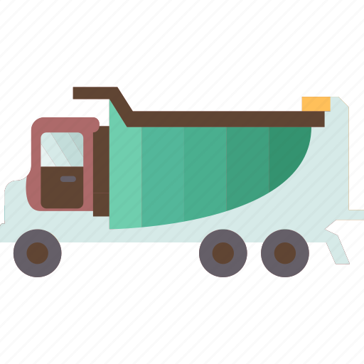 Dumpster, truck, garbage, container, machinery icon - Download on Iconfinder